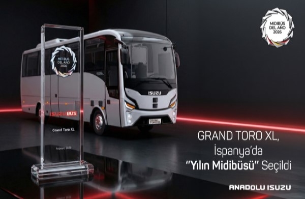 Anadolu Isuzu’nun Yeni Modeli Grand Toro XL İspanya’da Yılın Midibüsü Seçildi