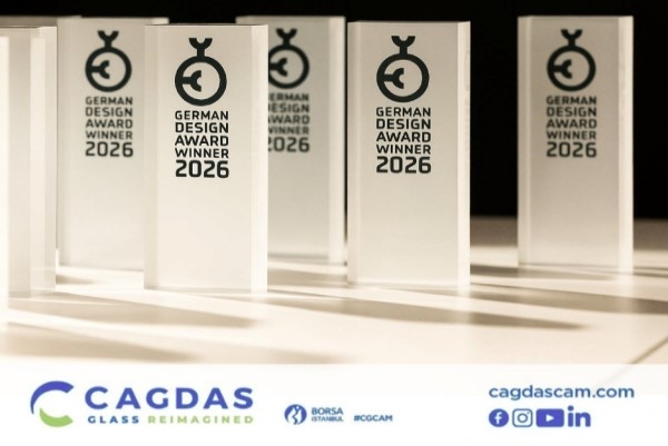Çağdaş Cam, Alman Tasarım Ödülü 2025’te Endüstriyel Tasarım Kategorisinde Birincilik Ödülünü Kazandı