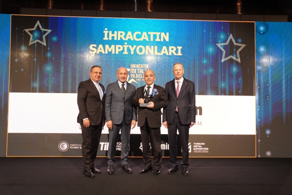 İhracatın `Metalik Yıldızları` Ödüllerini Aldı!