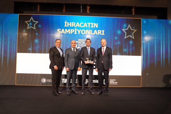 İhracatın `Metalik Yıldızları` Ödüllerini Aldı!