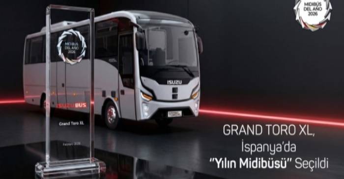 Anadolu Isuzu’nun Yeni Modeli Grand Toro XL İspanya’da Yılın Midibüsü Seçildi