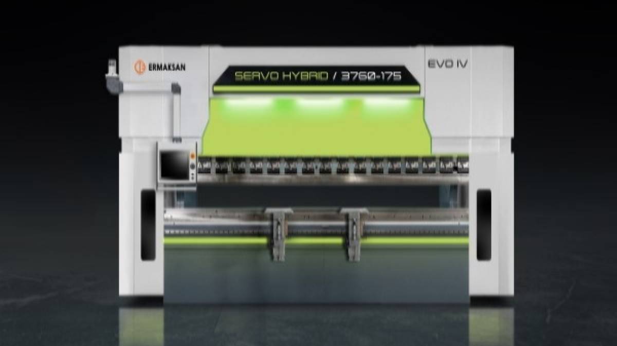 Ermaksan’dan Enerji Verimliliğini Artıran Yeni Abkant: EVO-IV Servo Hybrid
