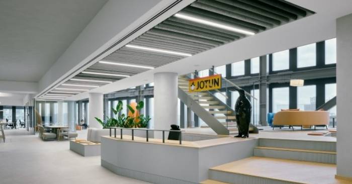 Jotun’un Yeni Ofisi, Çalışma Kültürünü Güçlendiriyor