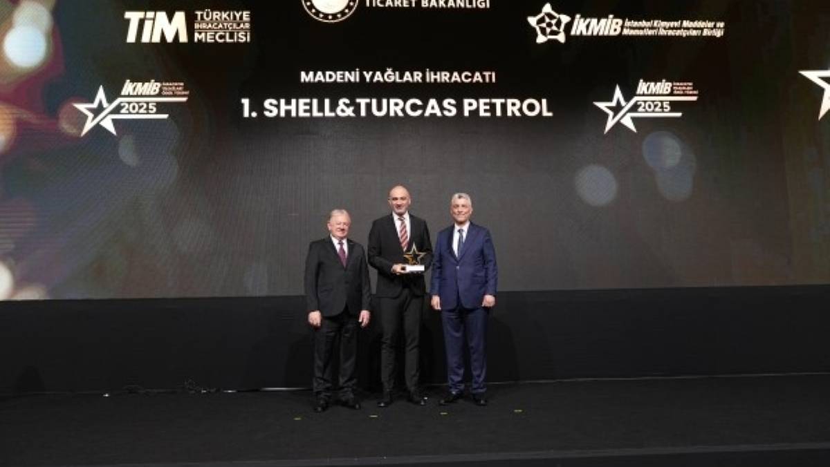 Shell&Turcas, Madeni Yağ İhracatında 10 Yıldır Zirvede