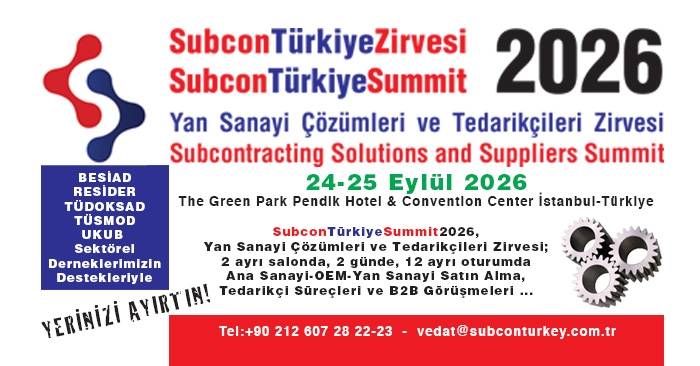 SubconTürkiye Summit 2026’da İşinizi Öne Çıkarın!