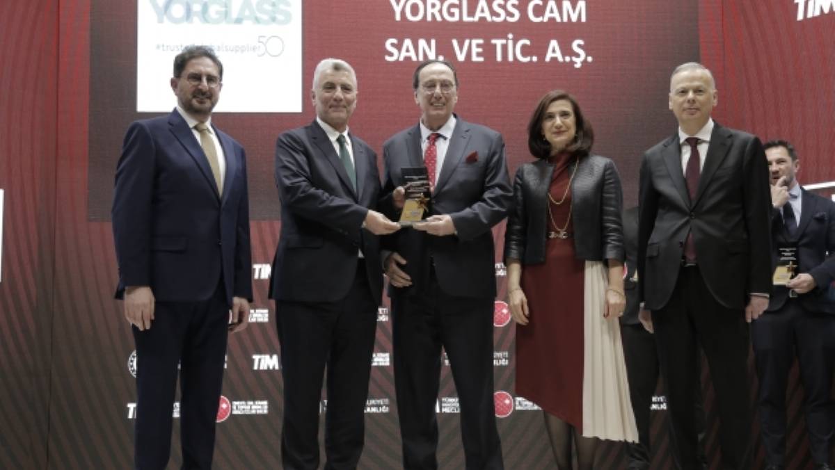 Yorglass Üst Üste İkinci Kez İşlenmiş Cam İhracat Şampiyonu