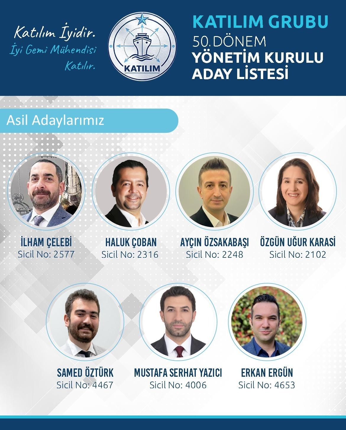 Katılım Grubu, Gemi Mühendisleri Odası’nı Çalışan Bir Sisteme Dönüştürme Vizyonunu Açıkladı