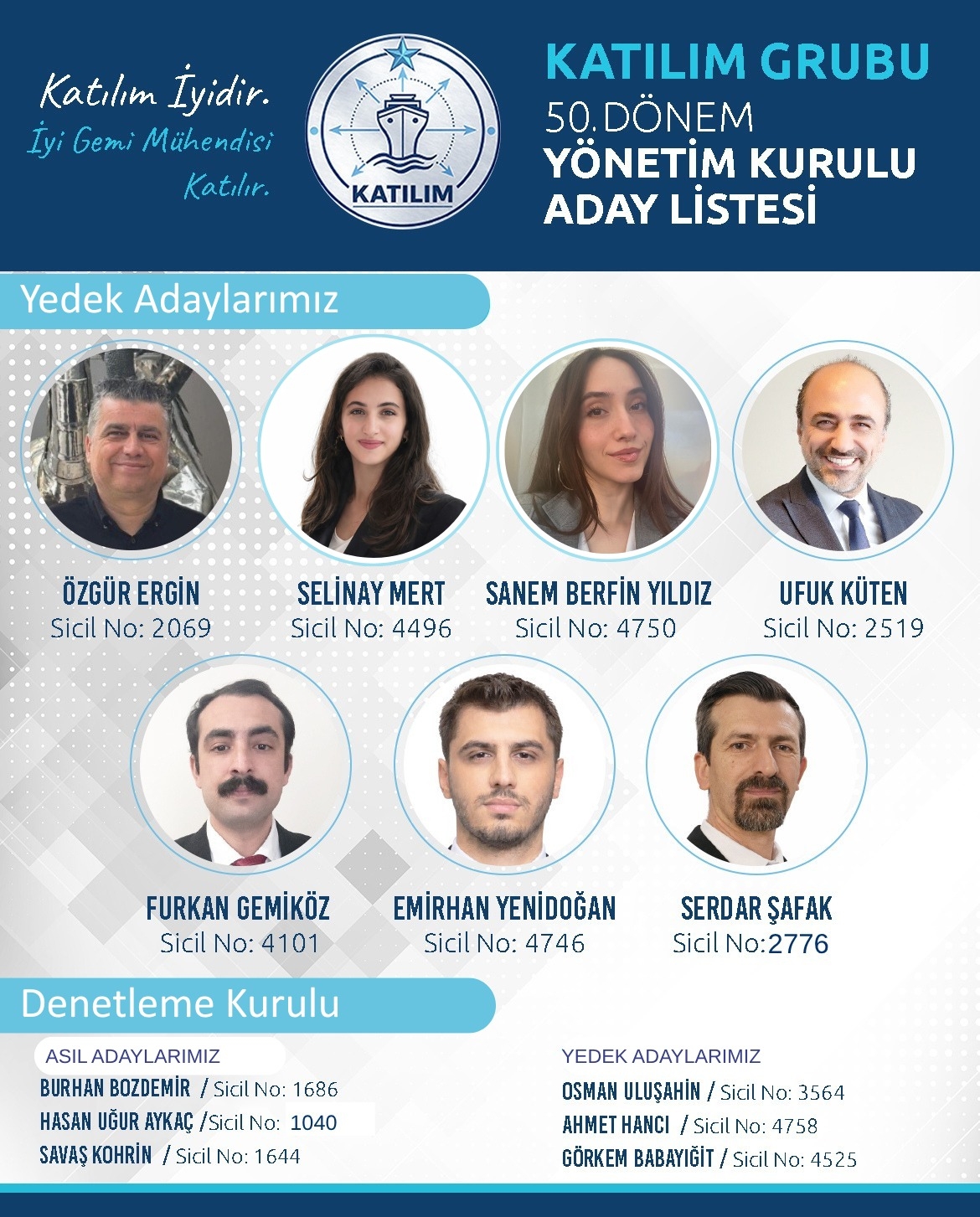 Katılım Grubu, Gemi Mühendisleri Odası’nı Çalışan Bir Sisteme Dönüştürme Vizyonunu Açıkladı