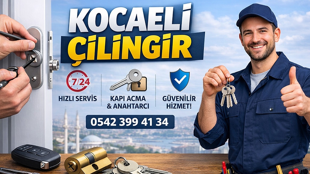 Kocaeli nin Tamamına Güvenilir Çilingir Hizmeti Sunma Başarısı