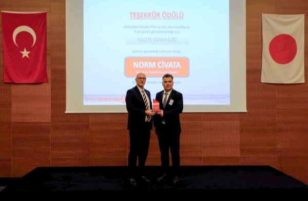 Norm Fasteners’a Toyotetsu’dan Çifte Ödül