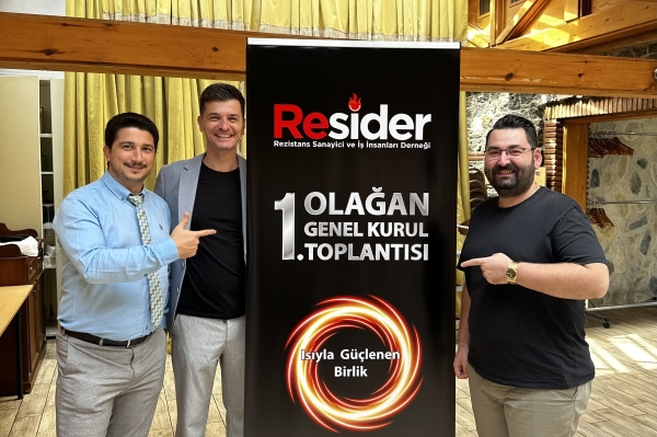 Rezistans Sanayici ve İş İnsanları Derneği (RESİDER) İlk Genel Kurulunu Gerçekleşti