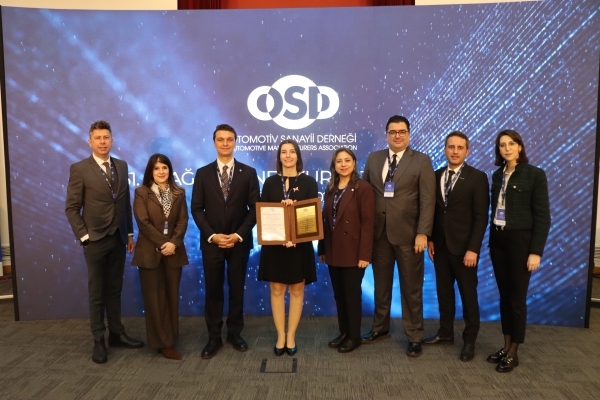 Yeşilova Otomotiv’e Sürdürülebilirlik Alanında Ödül