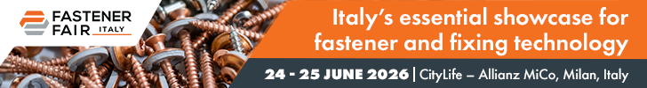 Fastener Fair Italy -Bağlantı Elemanları Fuarı 2026
